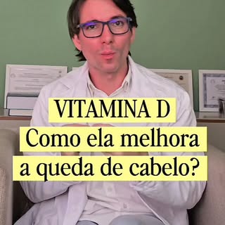 Como a Vitamina D melhora a queda de cabelo?