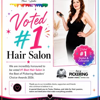 We’re thrilled to share some incredible news!

Aaron O’Bryan Hair Studio has been voted #1 Best Hair
