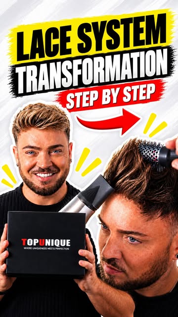 Hair system transformation from start to finish 🔥

From application and placement to cutting, blend