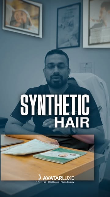 What if a hair transplant didn’t always mean using your own hair?

Dr. Ashrith breaks down synthetic
