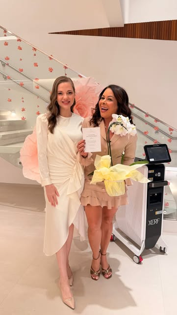 E olha a sortuda do evento! 
A  @drafernandalorenski trouxe essa novidade incrível, a XERF, uma tecn