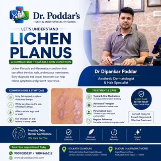 🌿 Lichen Planus: Don't Ignore Persistent Itching & Skin Rashes! 🌿

Are you experiencing itchy, pur
