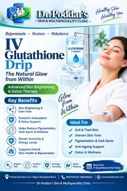 ✨ **GLUTATHIONE IV DRIP – SKIN BRIGHTENING & ANTIOXIDANT CARE** ✨

Looking for professional **Glutat