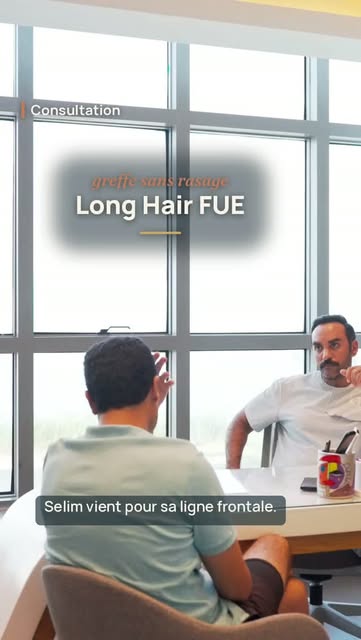 Il est reparti le jour même, cheveux longs, sans rasage. Selim, ligne frontale et tempes.

Consultat