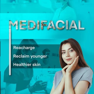 Medifacial is a type of facial treatment that combines medical procedures and spa treatments. It is 
