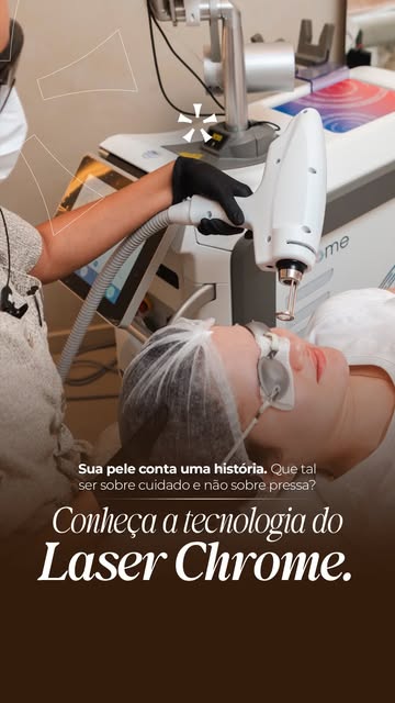 Sua pele não precisa de mais um tratamento. Precisa do tratamento certo para ela. 

O Laser Chrome é