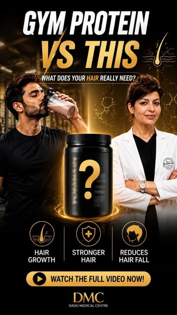 🏋️‍♂️ **Is your gym protein enough for healthy hair?** 🤔

You’re hitting the gym, taking your prot