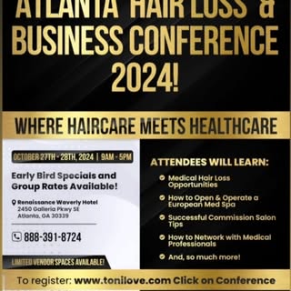 We are thrilled to announce the Atlanta Hair Loss Conference 2024, a premier event dedicated to expl