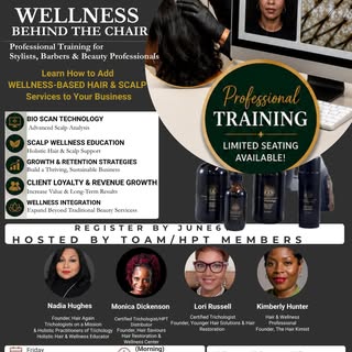 BEAUTY PROFESSIONALS… it’s time to go beyond just styling hair and start understanding the HEALTH be