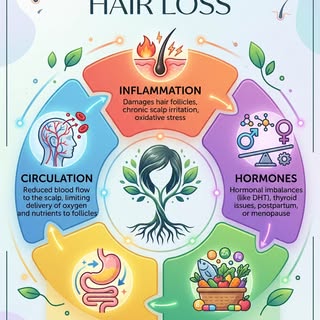 Hair loss is more than a cosmetic concern — it’s often a sign that something deeper needs attention.