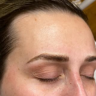 Covered up remnants from previous work with Nano Brows