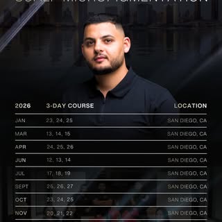 🚨JUST DROPPED: All 2026 In-Person SMP Training Dates 🚨 
San Diego • Scalpmicro SD • Our Home Studi