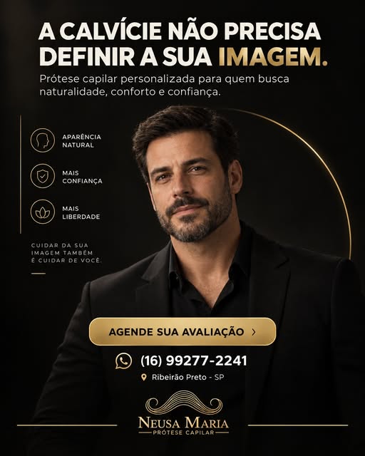 Você não precisa se acostumar com a calvície se deseja mudar o seu visual.

A perda de cabelo pode f
