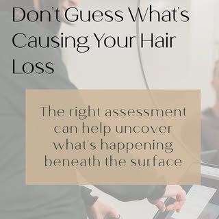 Trying to guess what's causing your hair loss?

Every person's hair story is different, which is why