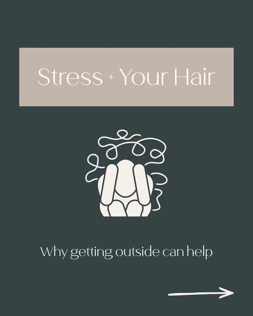 Could a walk or a bike ride be part of your hair health routine?

Managing stress is an important pa