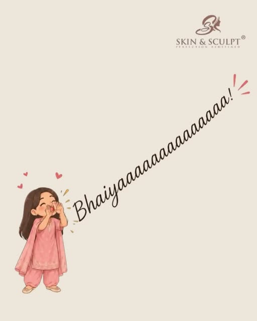 🎁 This Rakhi, skip the chocolates. Gift her the glow she’ll actually remember. ✨

Bhaiya, is baar R