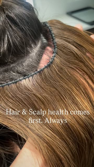 “But won’t extensions damage my hair?”

When they’re installed, maintained & removed properly, exten
