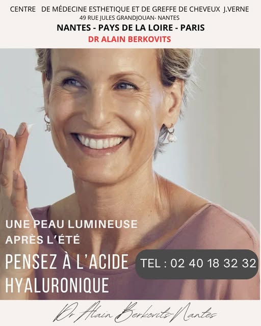 Dr Berkovits : "Après l’été, la peau peut paraître plus déshydratée et les traits plus marqués. L’ac