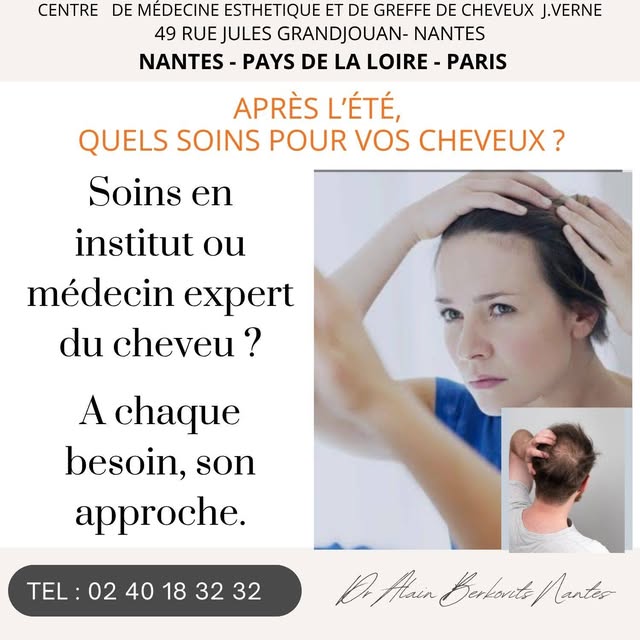 Dr Berkovits : "Après l’été, vos cheveux méritent une attention particulière. Je vous propose de com