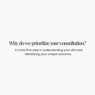 Your consultation is not a box to tick, it is where everything begins. ⁠
⁠
Before we suggest any tre