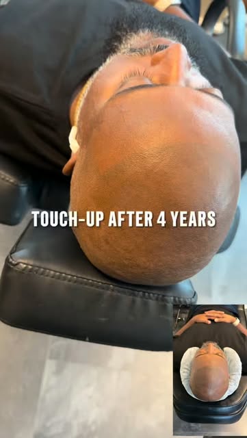 4 år senare..dags för en liten touch-up 

Vår kund tog sig hela vägen från Stockholm till oss i Göte