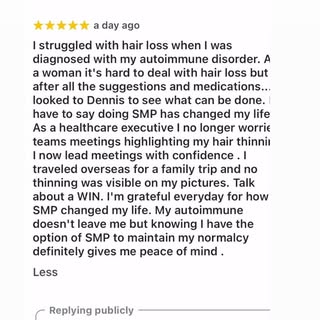 #review #scalpmicropigmentation