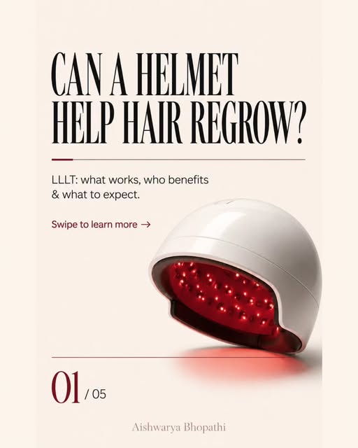 Can light help your hair regrow? 🔴

LLLT helmets aren’t just hype—but they aren’t a miracle cure ei
