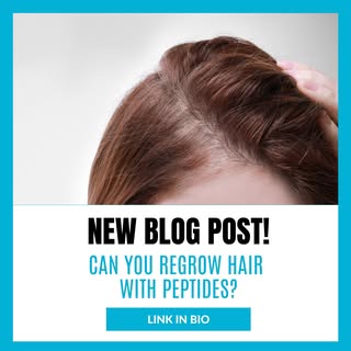 🌟 New Blog Post Alert! 🌟 Curious if you can regrow hair with peptides? Our latest blog post dives 