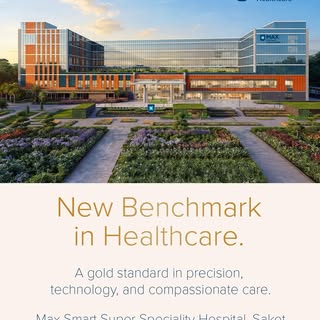 A new benchmark in healthcare. At Max Smart Super Speciality Hospital, Saket, experience advanced ca