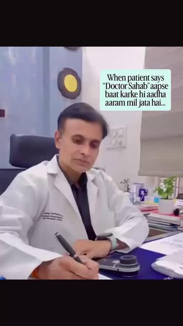 When you are trying to act all normal after a patient praises you but on the inside you can't keep c