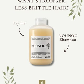 The strength your hair has been looking for... the @davines_uk NOUNOU Shampoo 🌿

Specially designed