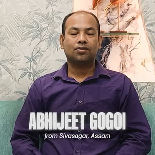 🎥 Client Story in Progress!
Here’s a glimpse into Abhijeet Gogoi’s journey from Sivasagar as he beg