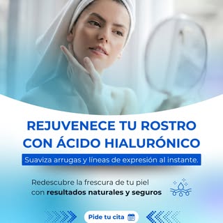 ¿Te imaginas recuperar la frescura de tu piel sin cirugía?
En Cirugía Estética Larrarte lo hacemos p