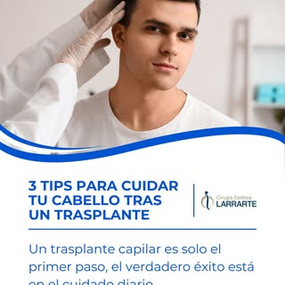 El éxito de un trasplante capilar no termina en quirófano, comienza en tu cuidado diario!

✔️ Lava c
