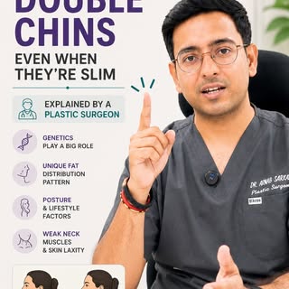 Why Indians Get Double Chins Even When They’re Slim | Explained by a Plastic Surgeon

It isn’t alway