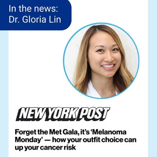 What you wear in the sun may impact more than your style choices ☀️

Dr. Gloria Lin shares how cloth