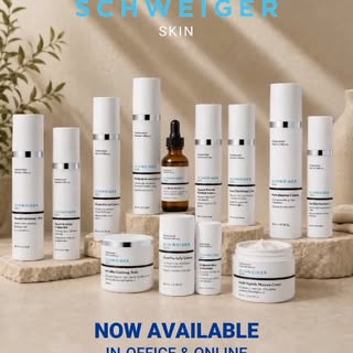 Introducing Schweiger Skin, our new medical-grade skin care line, recommended by the experts you alr