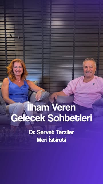 🎙️ “İlham Veren Gelecek Sohbetleri” serisinin bu haftaki konuğu Dr. Servet Terziler.

Dr. Terziler 