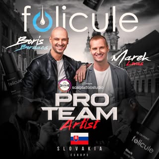 Thrilled to welcome @scalptattoostudio to the FOLICULE PRO TEAM 🇸🇰

These guys blew us away, I sen