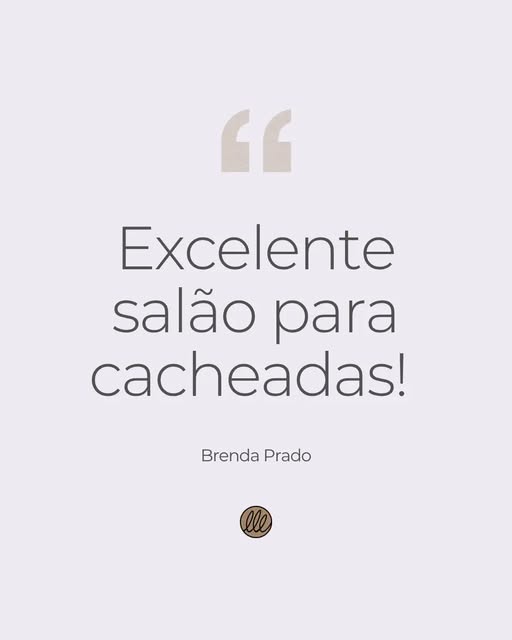 Um elogio que carrega algo muito importante para nós: confiança.

Ser um espaço escolhido por quem t