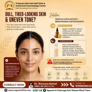 ✨ Is your skin looking dull, tired, or uneven despite following a skincare routine?

Sometimes, the 