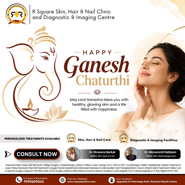 ✨ Happy Ganesh Chaturthi! ✨

May Lord Ganesha bless you and your loved ones with good health, happin