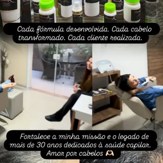 Há mais de 30 anos, escolhi dedicar minha vida aos cabelos.

Cada fórmula que desenvolvo, cada trata