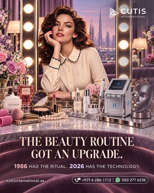 The 80s are back - but your skincare doesn’t have to stay there. 

Big beauty rituals, statement gla