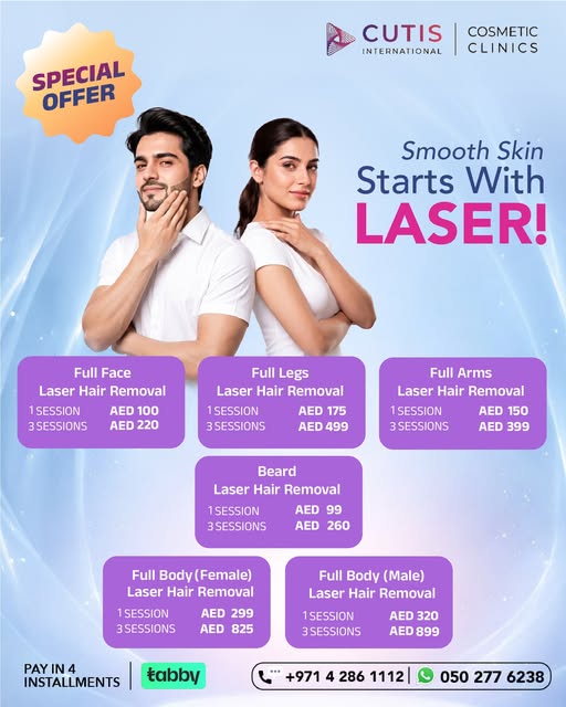Still shaving, waxing, and dealing with unwanted hair again and again?

Make your routine simpler wi