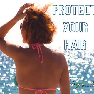 The hair is a cellularly active follicle, it relies on water (moisture) to have that healthy appeara