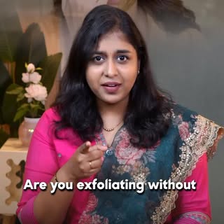 Dermatologist explains exfoliating skin #chennaiderm #exfoliating #scrub