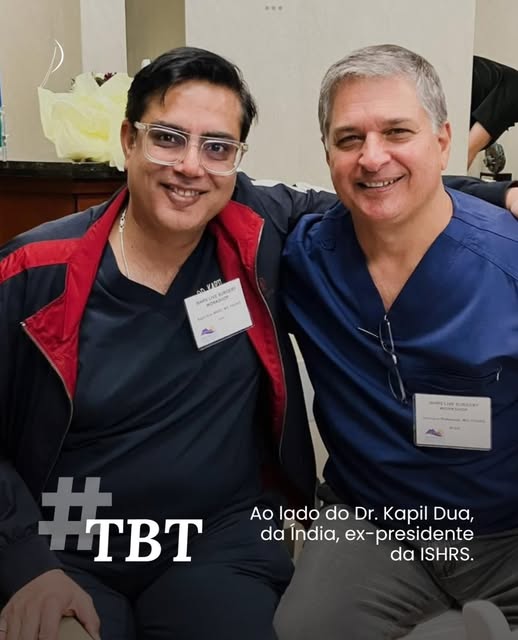 Fazer parte de associações e entidades da nossa especialidade também nos proporciona encontros com p