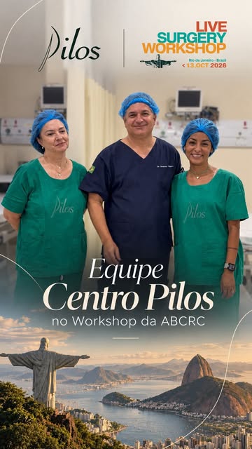 A equipe do Centro Pilos estará presente no Live Surgery Workshop da ABCRC, que antecede o 34º Congr