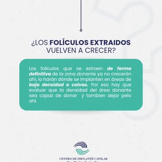 🧠 ¿Te has preguntado si el cabello vuelve a crecer en la zona donante después de un implante capila